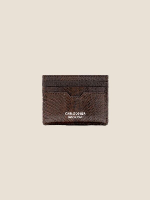 Python Card Holder Grey