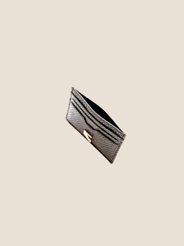 Python Card Holder Grey - Image 3
