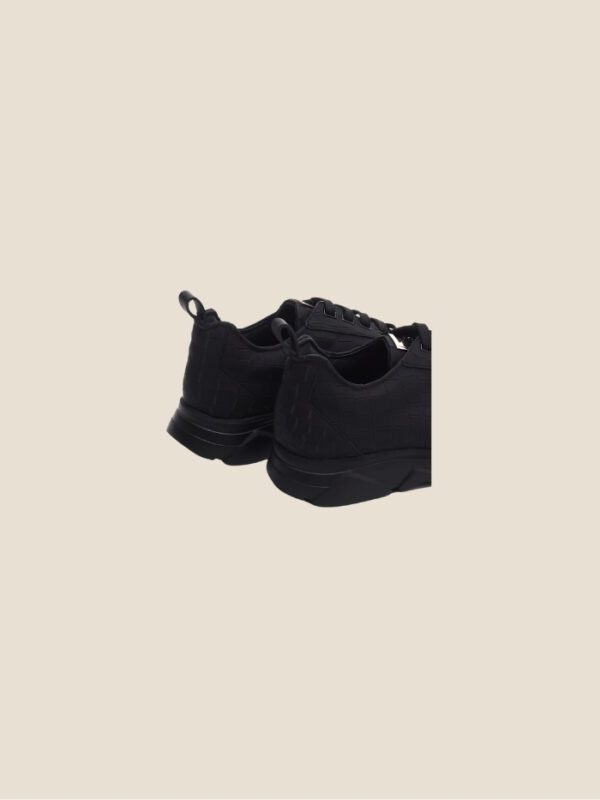 Low Croco Sneakers Black - Image 5