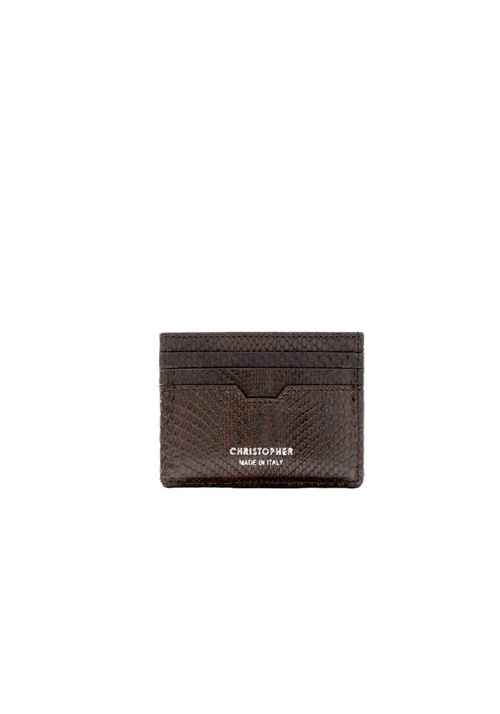 Python Card Holder Grey