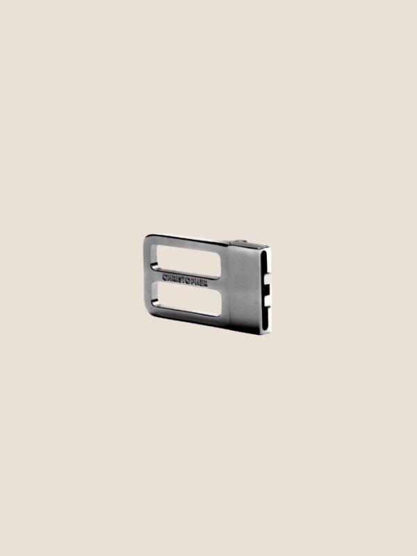 C Lucent Buckle Silver