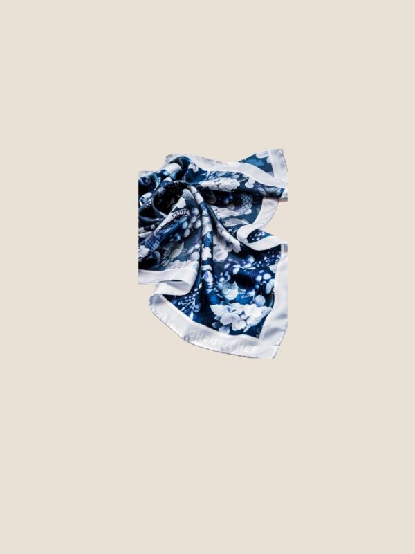 Art Scarf Blue