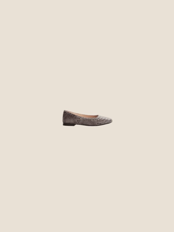 Python Ballet Flat Grey - Image 6