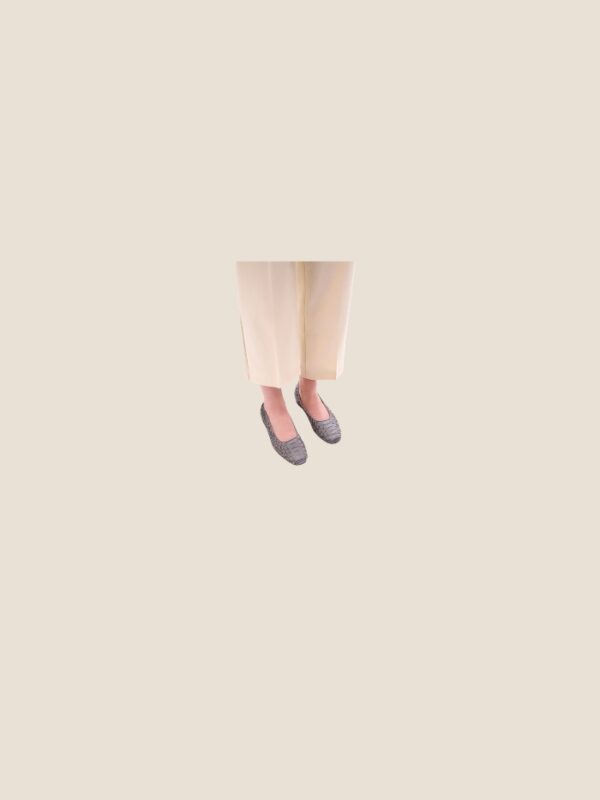 Python Ballet Flat Grey - Image 3