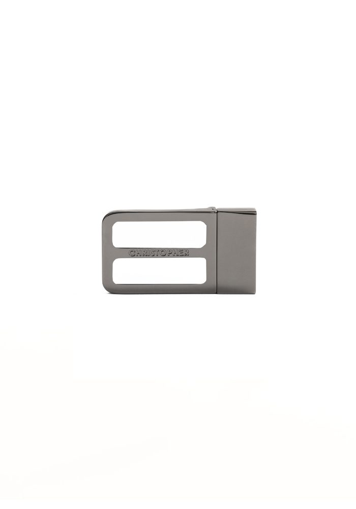 C Lucent Buckle Gunmetal