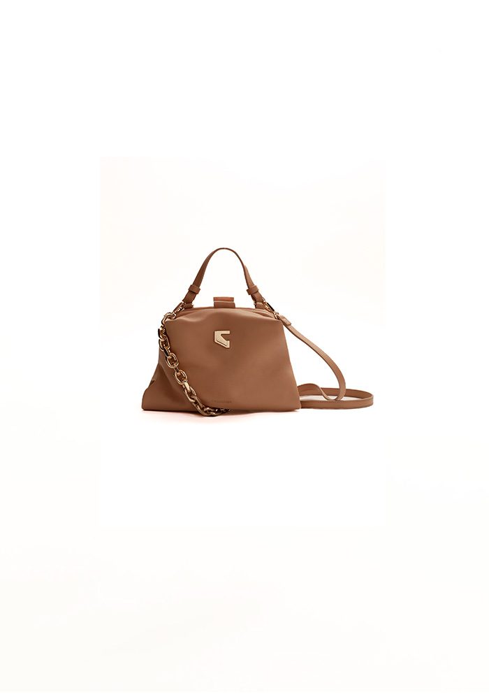 Convertible Shoulder Bag Beige